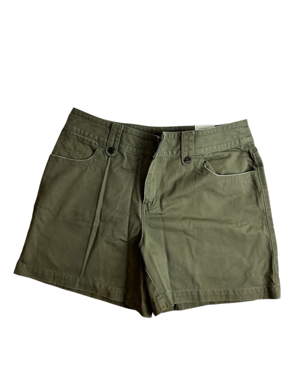 Sonoma – NWT Medium/Dark Green Shorts w/ Unique Stitching – Size 12